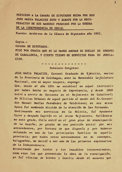 Archivo:Petición hecha por Don José María Palacios Soto y Zárate, patriota de San Fernando.jpg