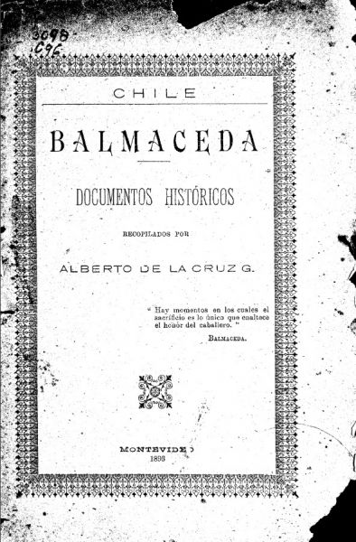 Archivo:Balmaceda, documentos históricos.jpg