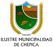 Archivo:Escudo de Chépica con letras.png